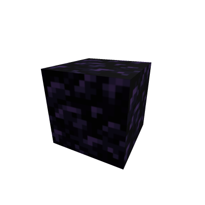 Buzzy Minecraft Obsidian Block - Buzzy