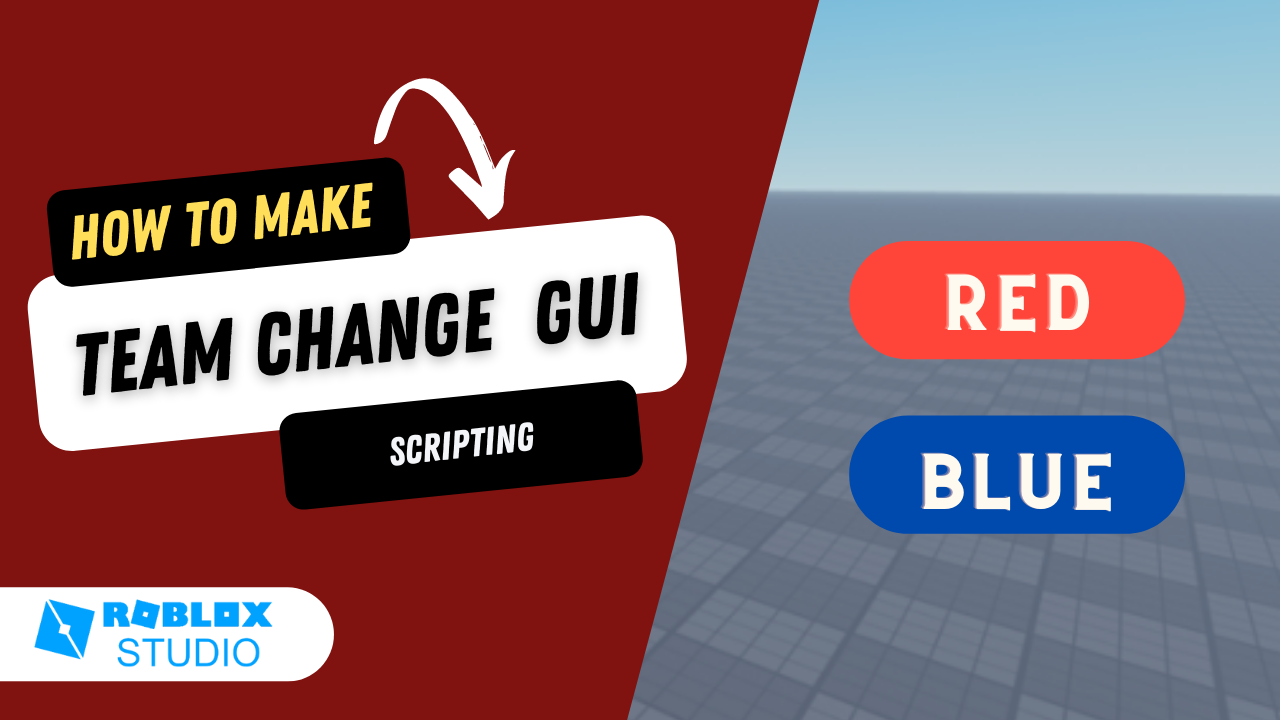 How to Make Team Changing GUI in Roblox Studio - Buzzy Creators